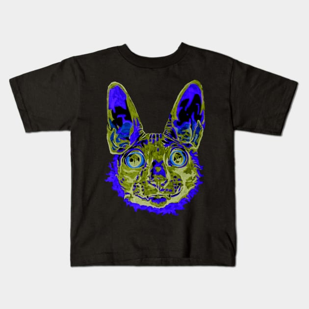 Cornish Rex 2 Kids T-Shirt by RaLiz